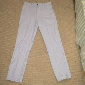 Boys Size 14 Brooks Brothers Seersucker Pants